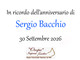 Sergio Bacchio - Anniversario