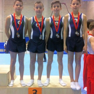 Gli atleti dell'Artistica serie C della La Lamarmora Gli atleti dell'Artistica serie C della La Lamarmora