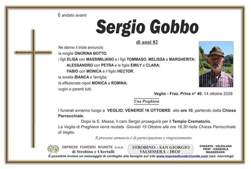 Sergio Gobbo Sergio Gobbo