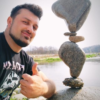 Stonebalance,  Danny Iuliano l'impilatore di pietre - FOTO