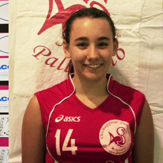 Chiara Scalabrino della SprintVirtus, Noemi Pagliano dell'Occhieppese e Giulia Rege del Teamvolley Chiara Scalabrino della SprintVirtus, Noemi Pagliano dell'Occhieppese e Giulia Rege del Teamvolley