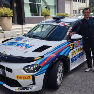In foto, il pilota Stefano Serini