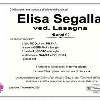 Elisa Segalla, ved. Lasagna Elisa Segalla, ved. Lasagna