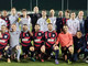 Formazioni “Su Nuraghe Calcio Biella” e “Real Maggese”.