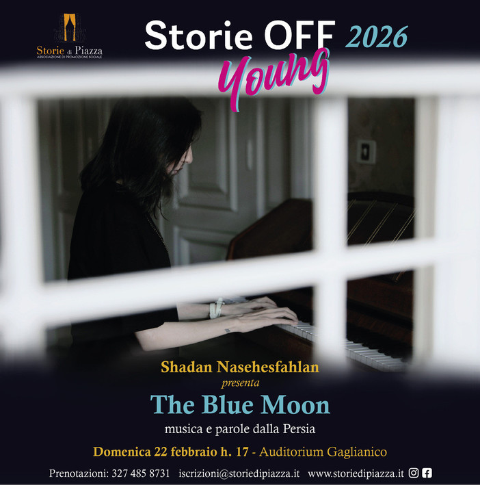 L’artista iraniana Shadan Naseh in concerto per Storie Off Young