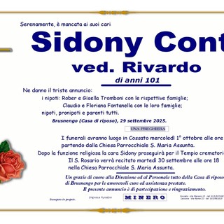 Sidony Conti, ved Rivardo