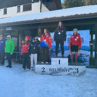 Sci, i protagonisti del Target Flipper Fisi di Bielmonte - Foto Sci Club Oasi Zegna