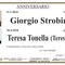Giorgio Strobino - Teresa Tonella (Teresina) - Anniversario