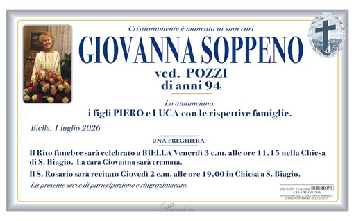 Giovanna Soppeno, ved. Pozzi