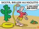 Biellese senz’acqua, ma per qualcuno è solo estate - Illustrazione di Giovanni Cavallo