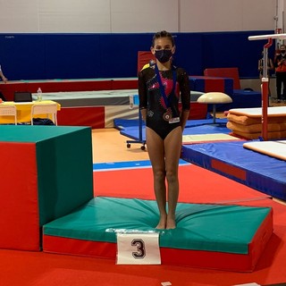 Ginnastica artistica femminile: Sarah Botto sale sul podio a Biella