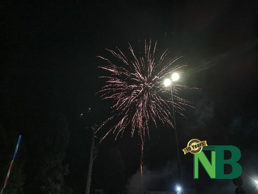 Niente fuochi d’artificio a Cossato, arriva lo show di laser e luci (foto di repertorio)