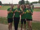 Staffette giovanili a Santhià, la 4x100 femminile alla Splendor Cossato