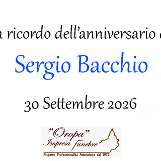 Sergio Bacchio - Anniversario