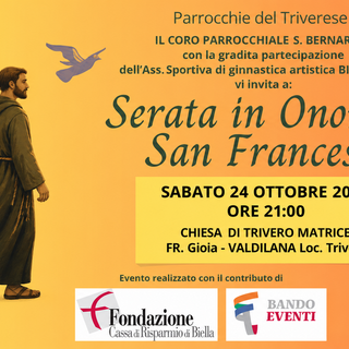 Valdilana, il Coro San Bernardo rende omaggio a San Francesco