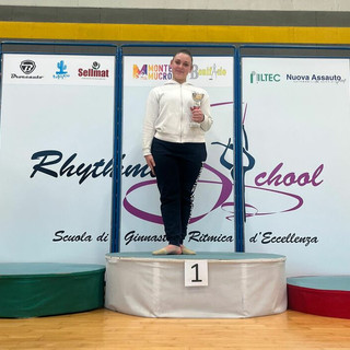 Ritmica:  ASD Piemonte Ginnastica oro per Sophie Rizzo