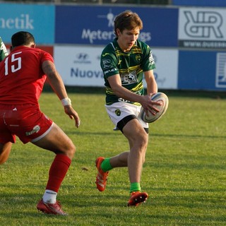 Rugby,  Biella Rugby non riesce nell'impresa e finisce  26–47 contro HSB Colorno, foto Antonio Mantovan