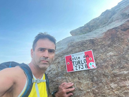 Stefano Bovio completa il giro del Monte Rosa: 190 chilometri in sette giorni - Foto Stefano Bovio