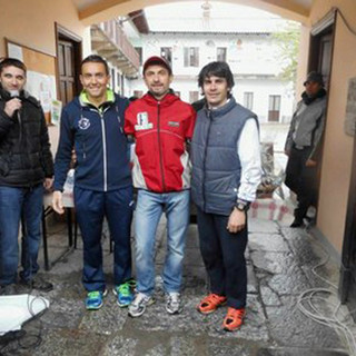 Il podio maschile (Foto Zinga) Il podio maschile (Foto Zinga)