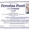Teresina Ponti, ved. Crestale