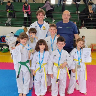 Teakwondo Games: bimbi biellesi protagonisti a Beinasco
