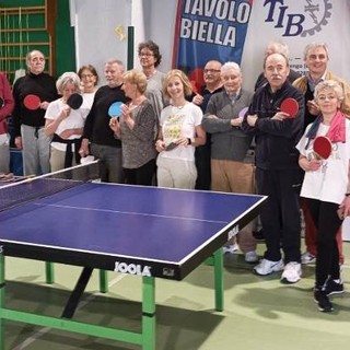“Ping Pong per la terza età”: parte col botto l’iniziativa TT Biella.