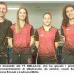 Tennistavolo Biella, esordio vincente in Serie B femminile Tennistavolo Biella, esordio vincente in Serie B femminile
