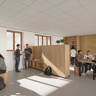 Tollegno, la Biblioteca del futuro prende forma: spazi flessibili, tecnologia e luoghi di comunità