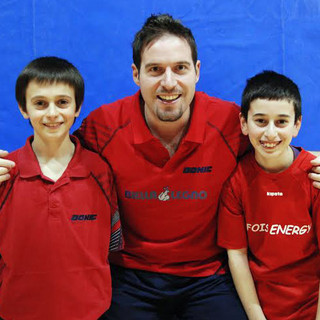 Jacopo Sulis, Gianluca Servo e Alessio Bonavita del TT Biella Legno