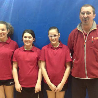 La formazione del TT.Biella vincitrice del campionato regionale di Serie C femminile