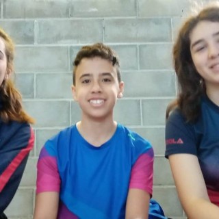 Da sinsitra Federica Prola, Mattia Noureldin e Lodovica Motta in gara ad Isola d'Asti - Foto TT Biella Da sinsitra Federica Prola, Mattia Noureldin e Lodovica Motta in gara ad Isola d'Asti - Foto TT Biella
