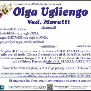 Olga Ugliengo, ved. Moretti