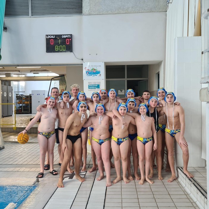 Una vittoria e un ko per il team di pallanuoto under 14 Dynamic In Sport