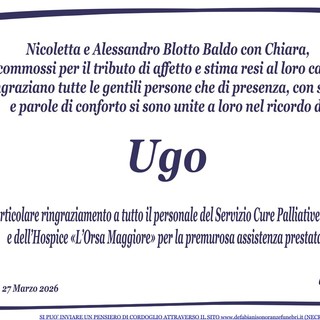 Ugo - Ringraziamenti