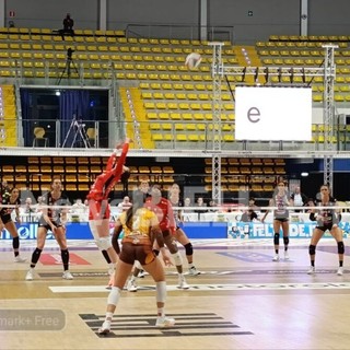 Pallavolo, Bergamo batte la Laica Cioccolato UYBA 3-0 all’e-work Biella Forum - Servizio di Mattia Baù