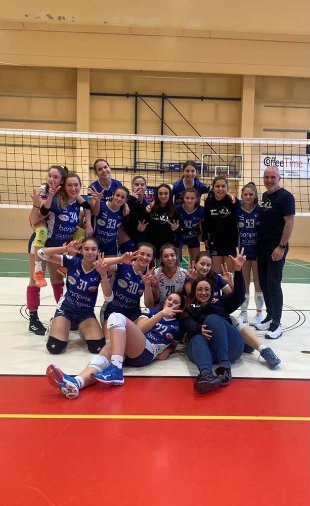 Il Teamvolley chiude l'anno vincendo il derby under 16 Il Teamvolley chiude l'anno vincendo il derby under 16