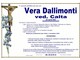 Vera Dallimonti, ved. Calta