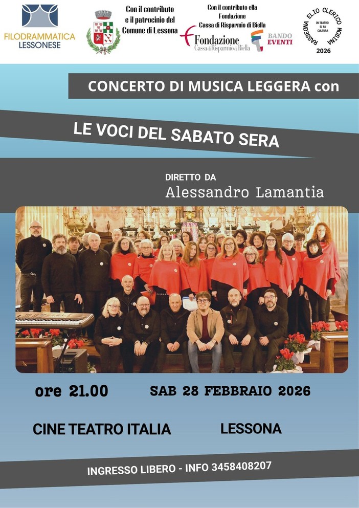 A Lessona "Le voci del Sabato Sera"