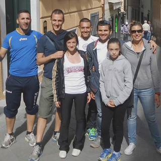 Un gruppo di atleti biellesi a Novi Ligure Un gruppo di atleti biellesi a Novi Ligure