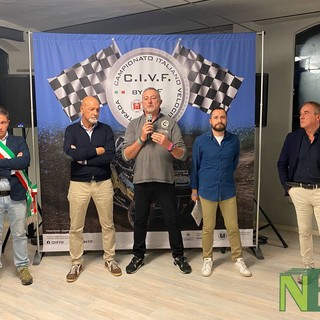 A Veglio premiato il campione italiano di velocità fuoristrada - Foto e video Davide Finatti per newbiella.it