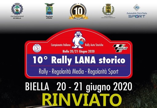 Rinviato il 10° Rally Lana Storico Rinviato il 10° Rally Lana Storico