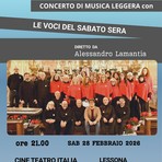 A Lessona "Le voci del Sabato Sera" A Lessona "Le voci del Sabato Sera"
