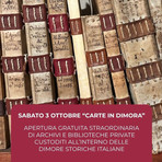 Carte in Dimora, a Pollone la Fondazione Famiglia Piacenza apre i suoi archivi