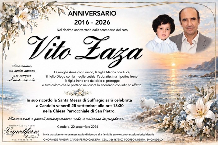 Vito Laza - Anniversario