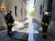 Cronaca dal Nord-ovest: motocicletta in fiamme  a Cigliano