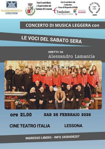 A Lessona "Le voci del Sabato Sera" A Lessona "Le voci del Sabato Sera"