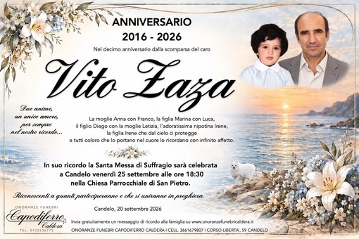 Vito Laza - Anniversario Vito Laza - Anniversario