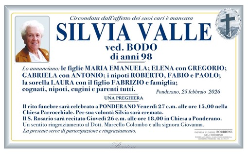 Silvia Valle, ved. Bodo Silvia Valle, ved. Bodo