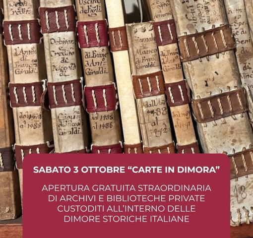 Carte in Dimora, a Pollone la Fondazione Famiglia Piacenza apre i suoi archivi Carte in Dimora, a Pollone la Fondazione Famiglia Piacenza apre i suoi archivi