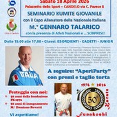Candelo ospita il Seminario Kumite Giovanile con il capo allenatore della Nazionale Italiana Gennaro Talarico